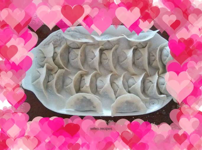 Homemade~garlic dumplings
