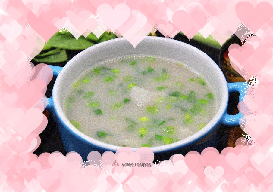 Chives and Taro Soup