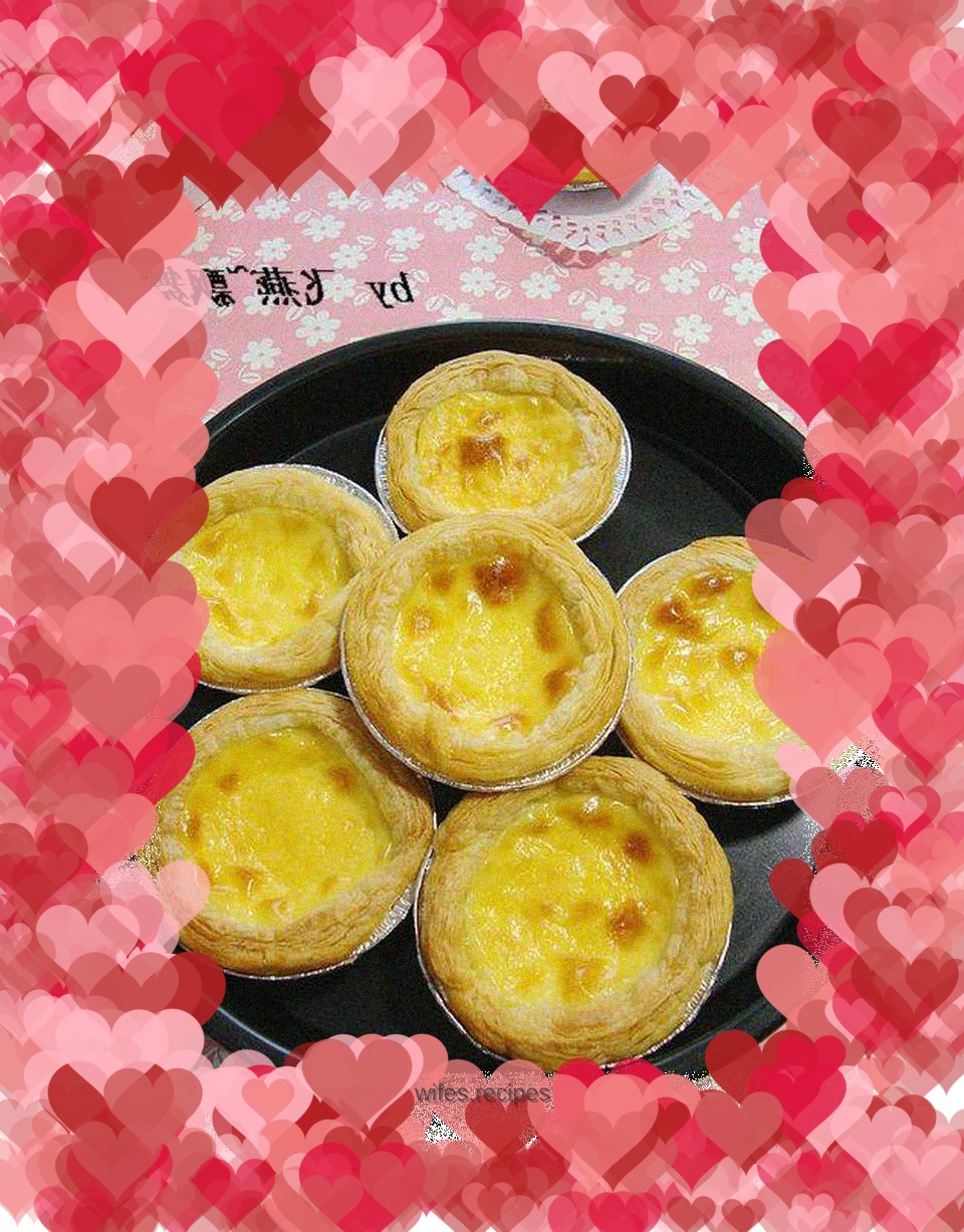 My son’s favorite food------[Portuguese Egg Tart]