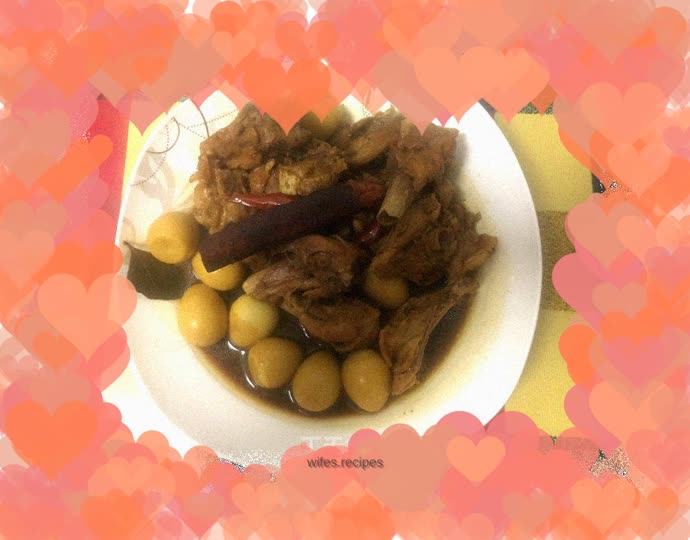 Sauce chicken bone sticks