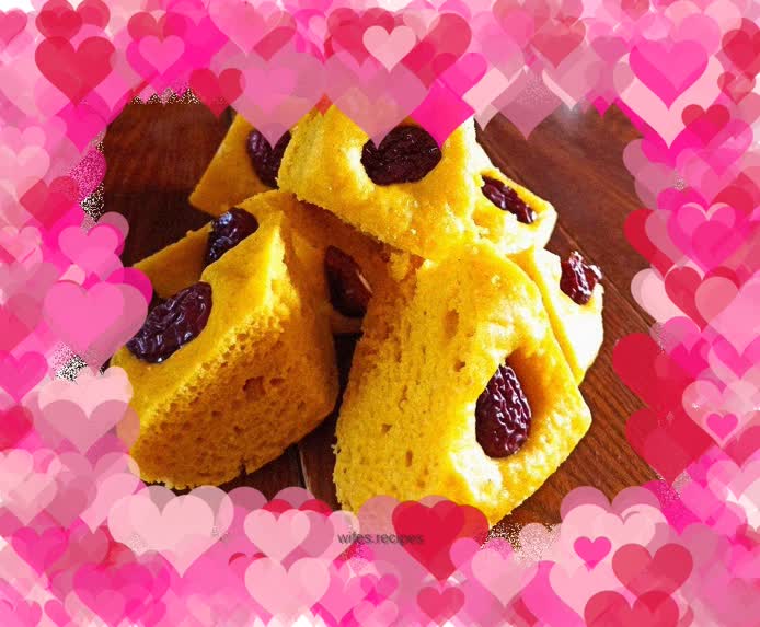 Millet, Pumpkin and Red Date Hair Cake