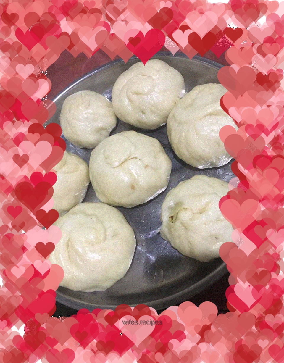 Mushroom and radish dumplings