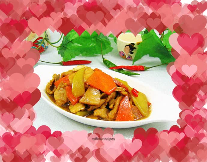 Stir-fried Pork with King Oyster Mushroom