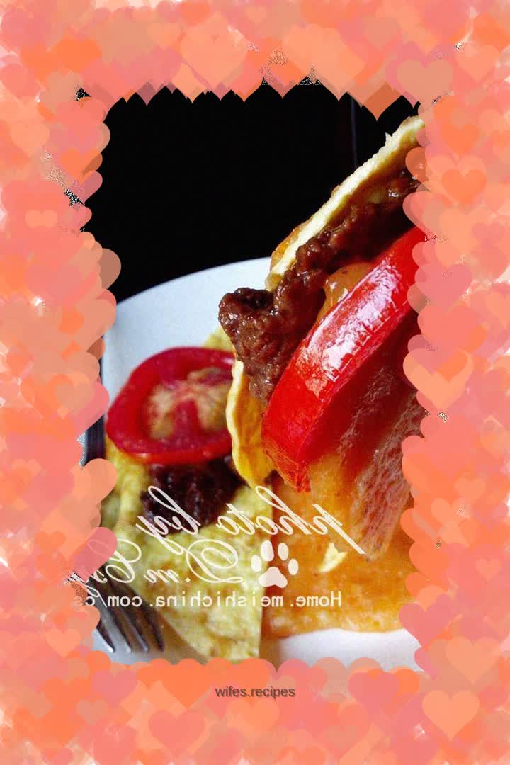 【Rich energy breakfast】——pancake sandwich