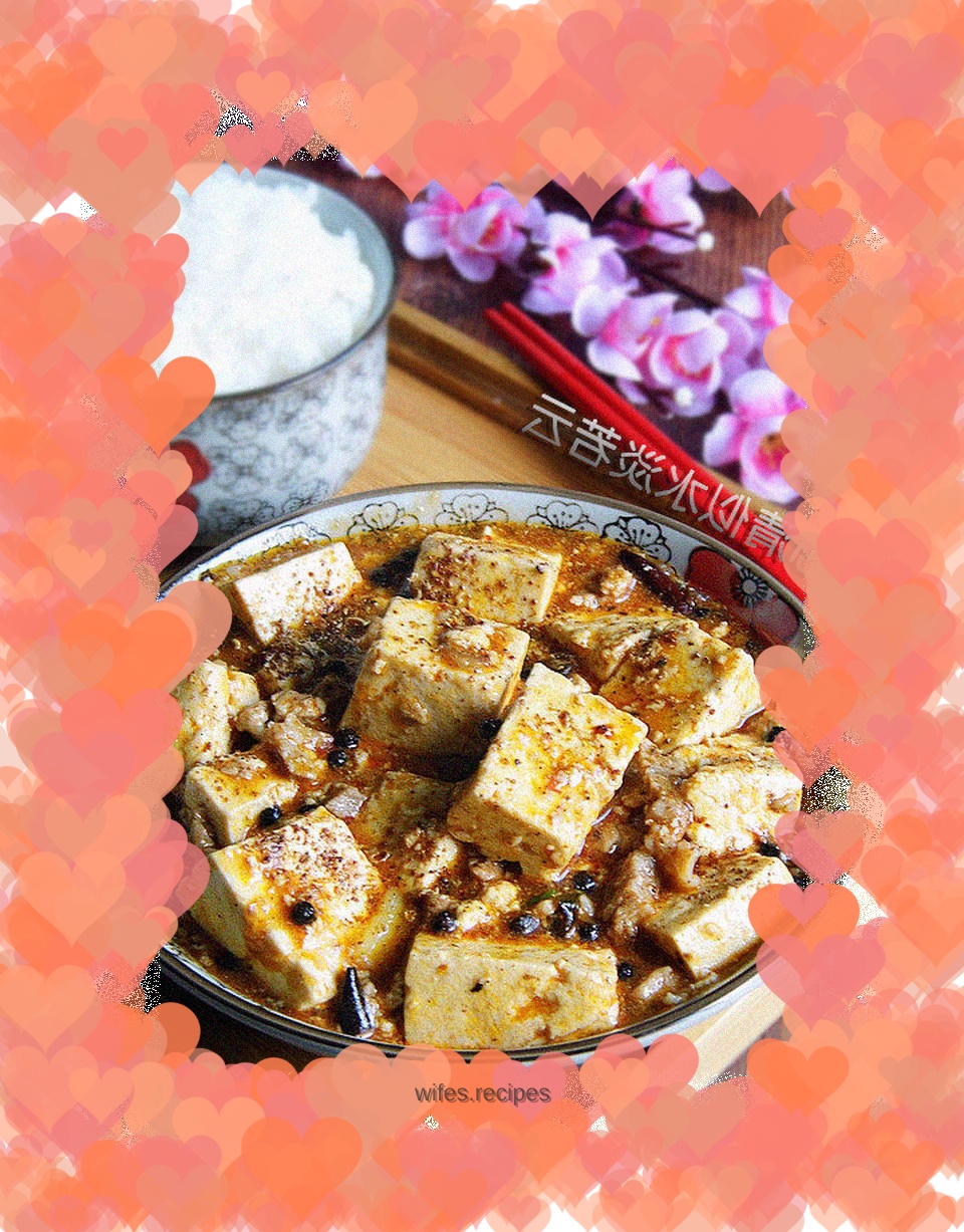 Mapo Tofu with Diced Pork