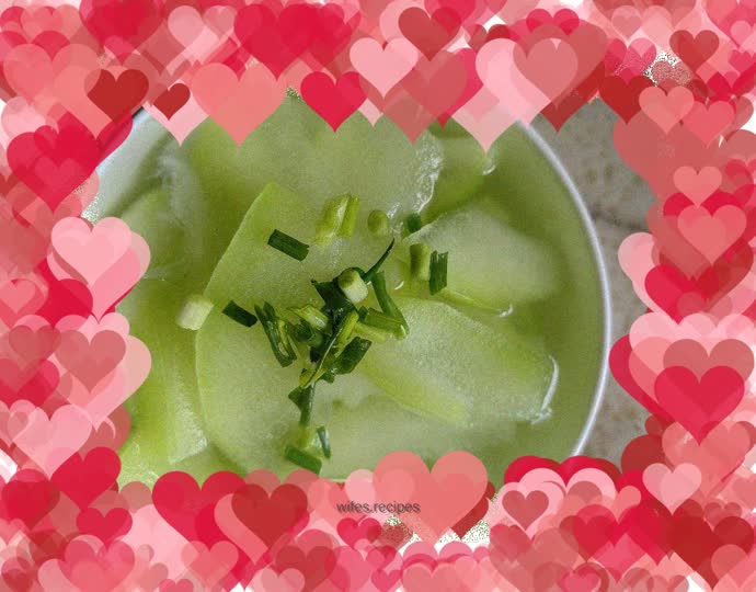 Winter melon in clear soup