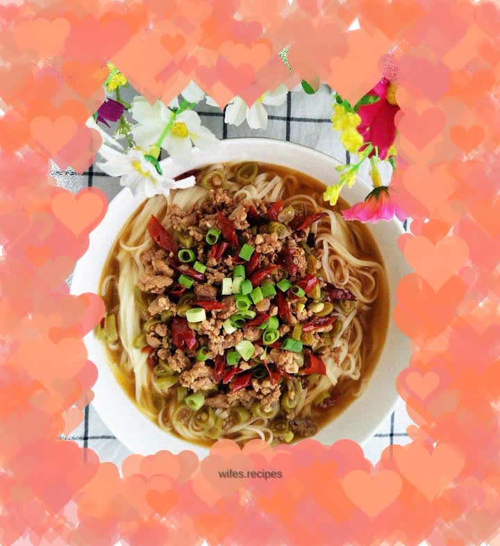 Kidney bean noodles