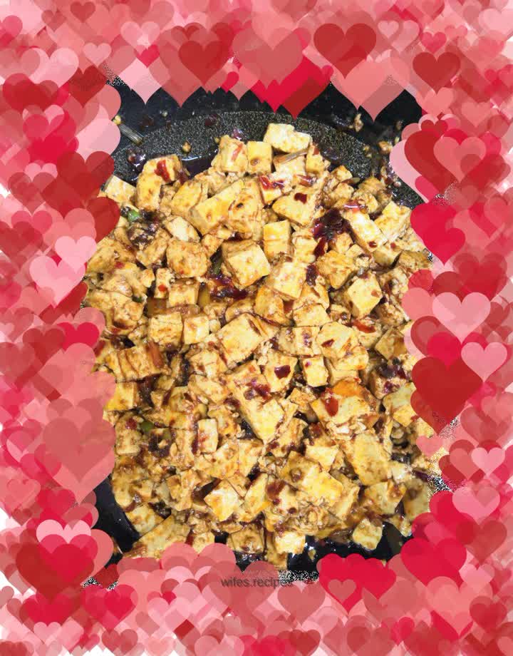Home version spicy tofu