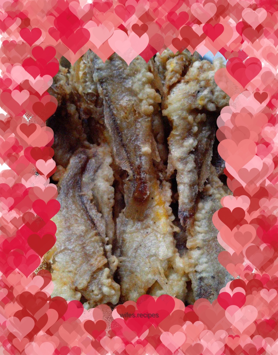 Fried yellow croaker