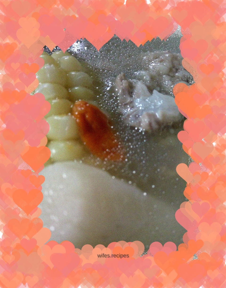 Yam and Corn Bone Soup