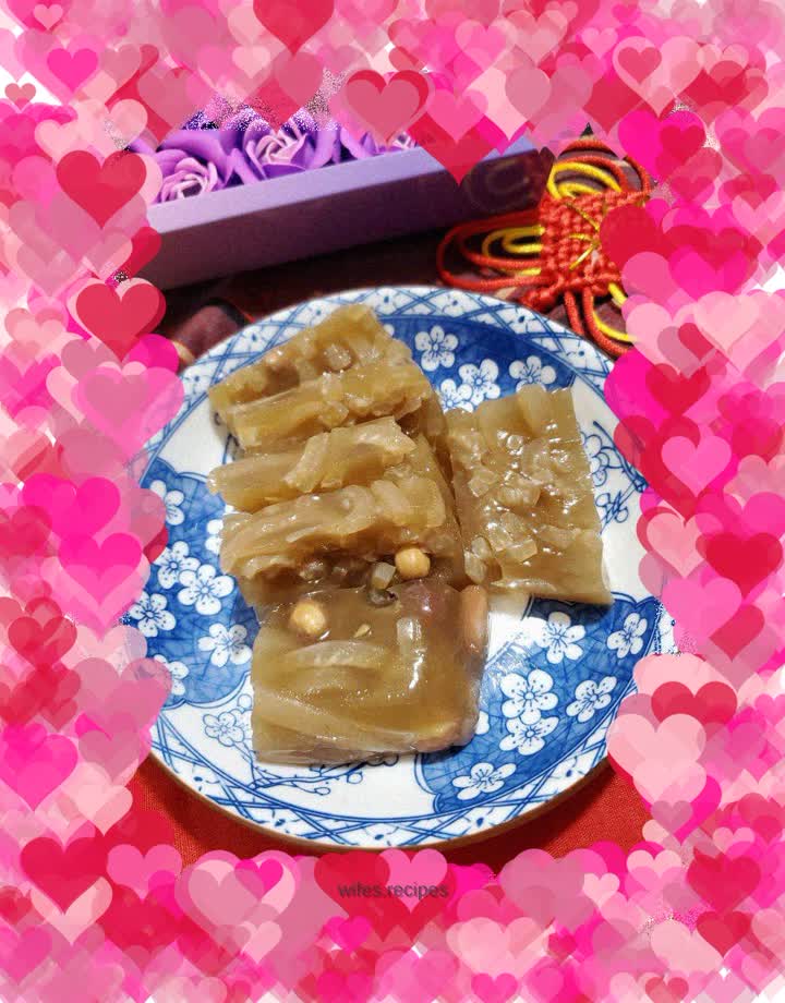 Pork skin jelly