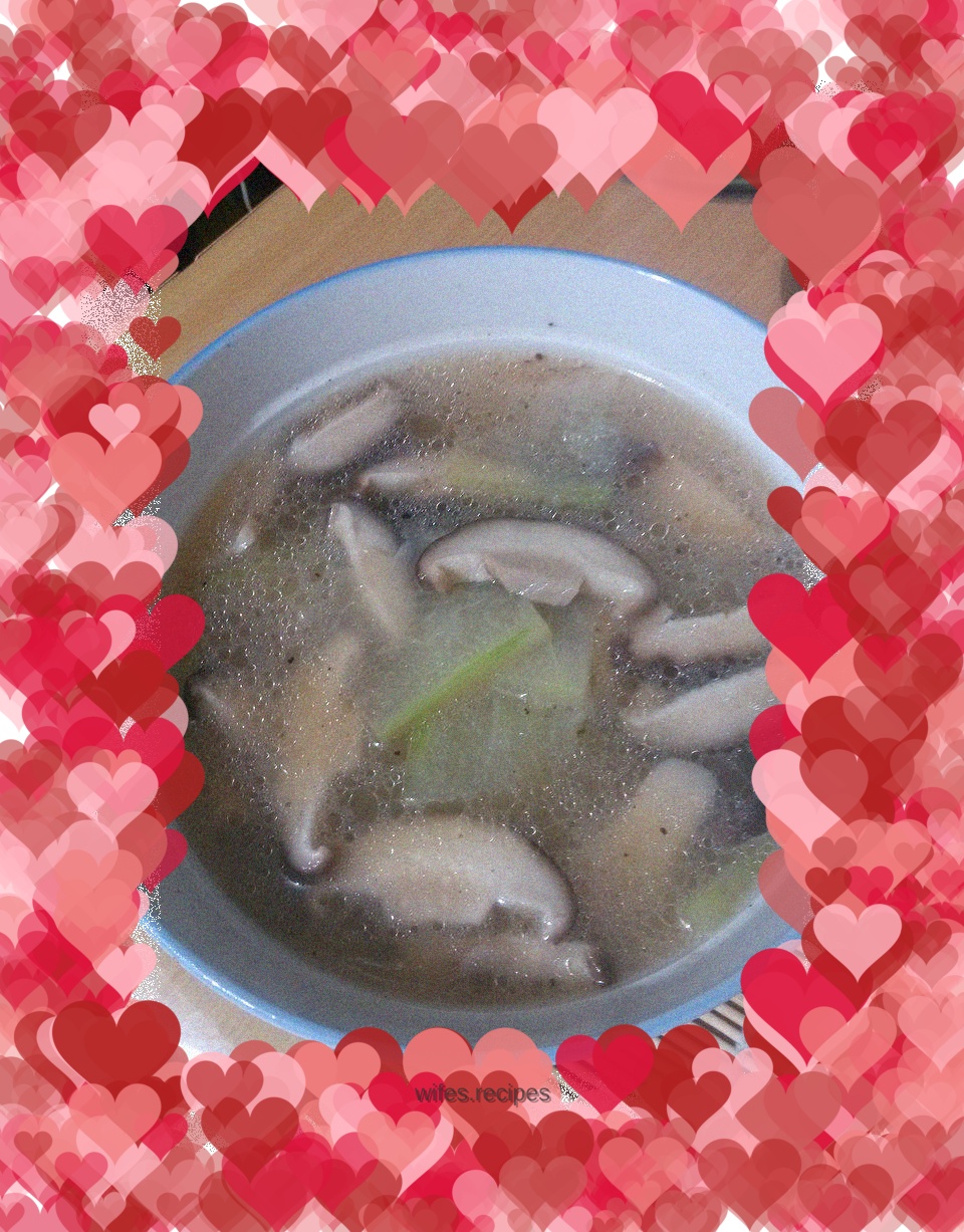 Winter Melon and Mushroom Soup