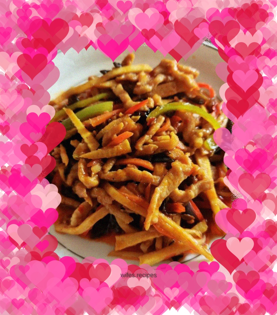 Fish-flavored shredded pork