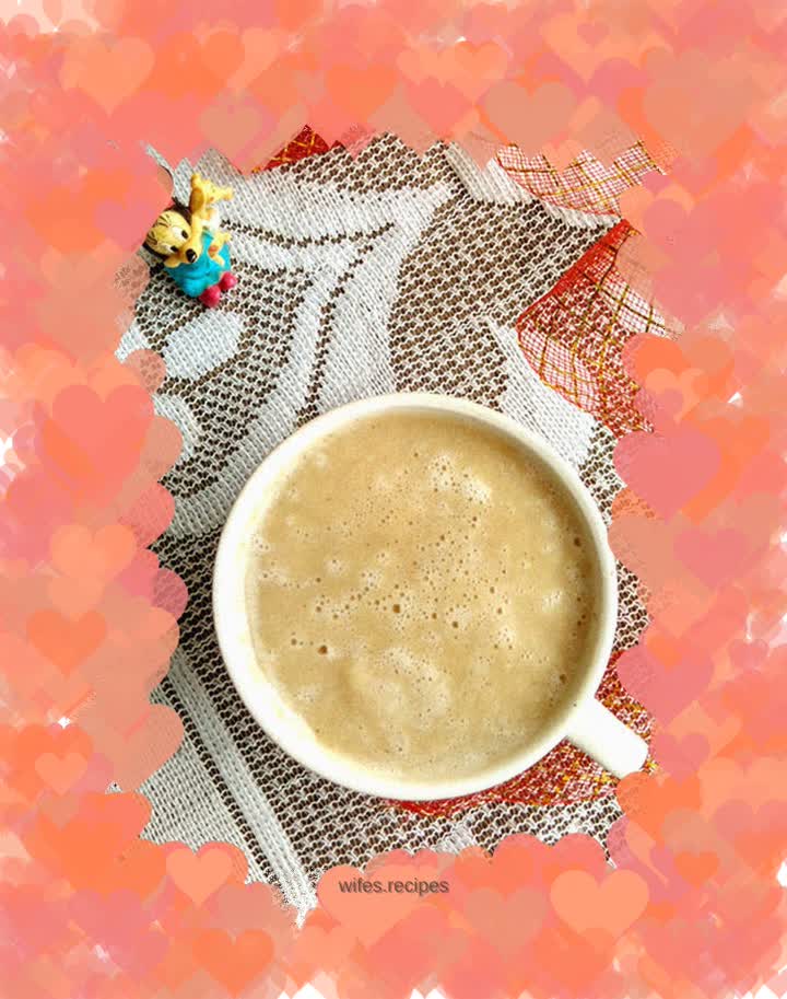 Mushroom cooked bean milk