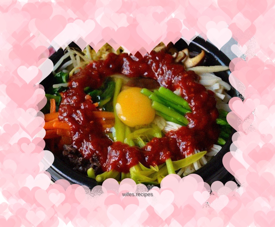 The perfect Korean bibimbap