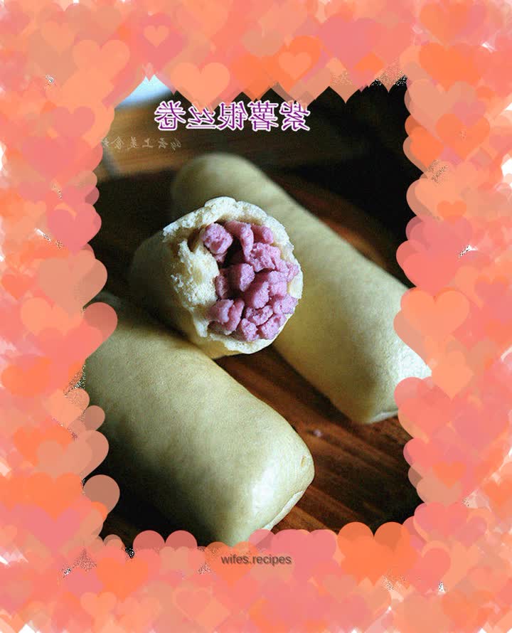 Purple Sweet Potato Silver Roll