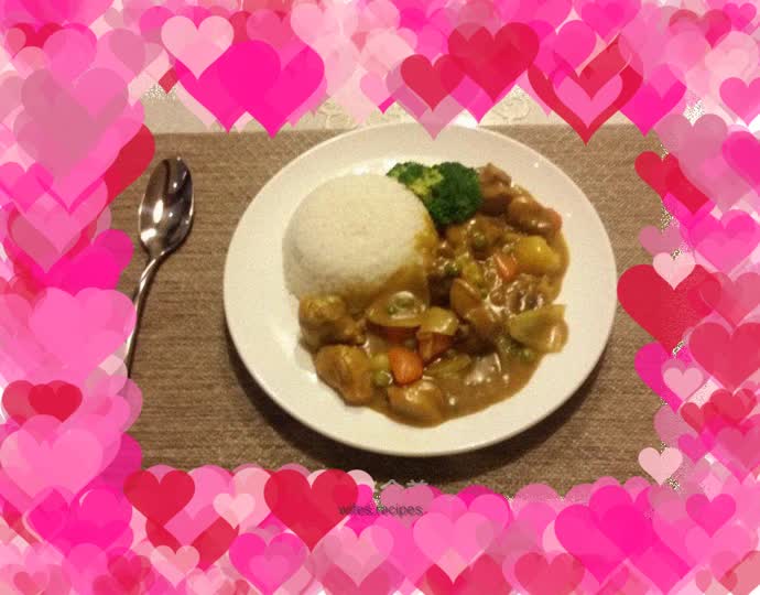Curry Chicken Leg Rice
