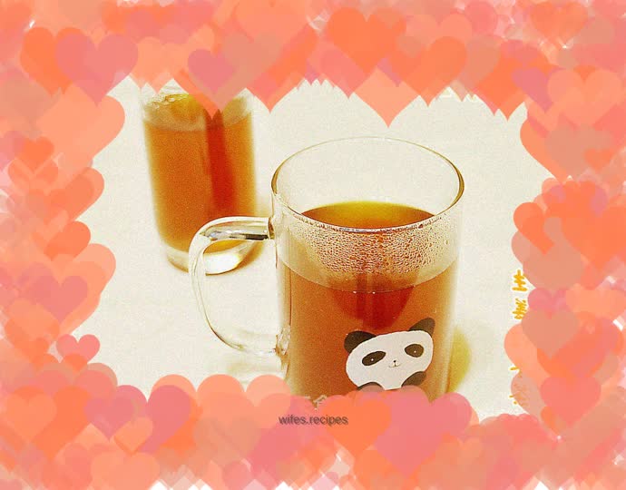Ginger and red date tea