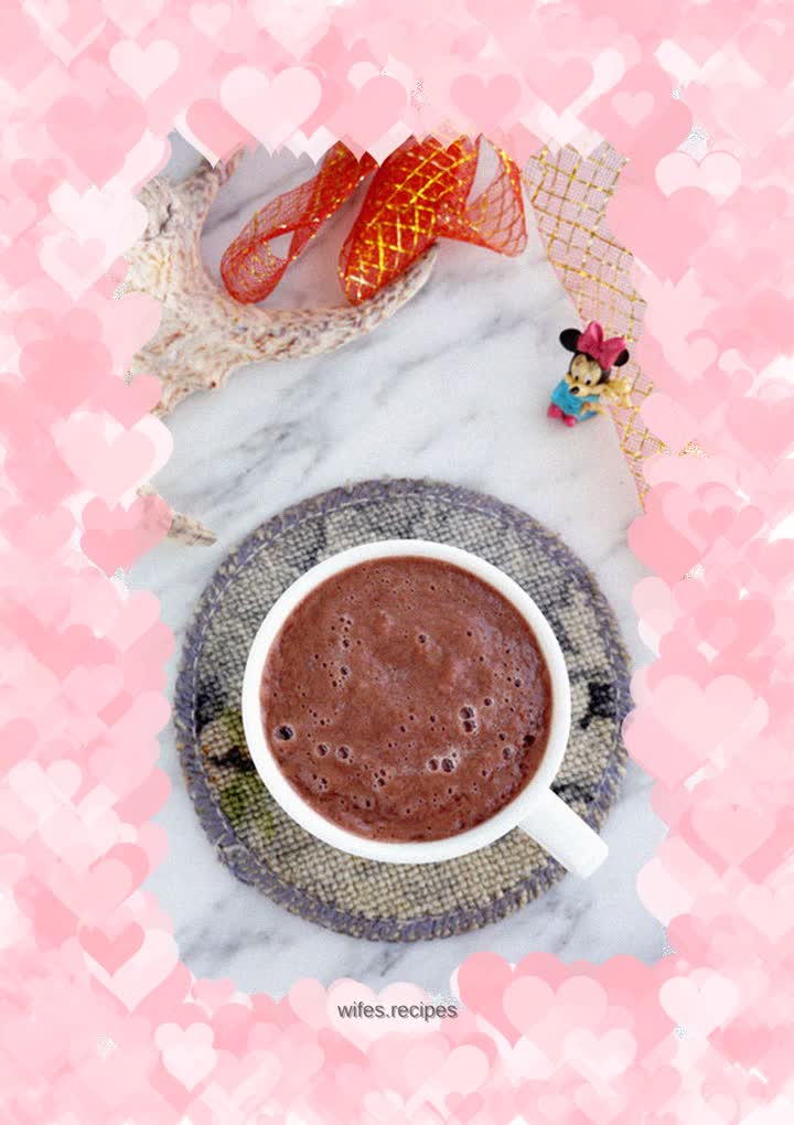 Purple Sweet Potato Banana Tremella Dew