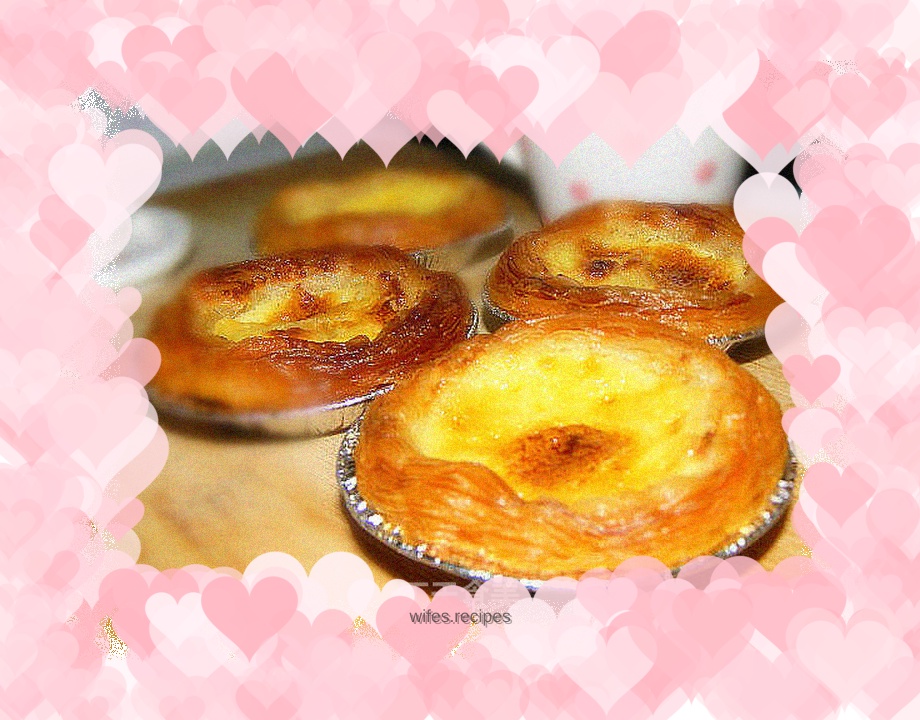 Solid Cream Portuguese Egg Tart