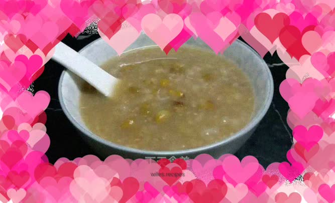 Tangerine peel and mung bean paste (simple version)