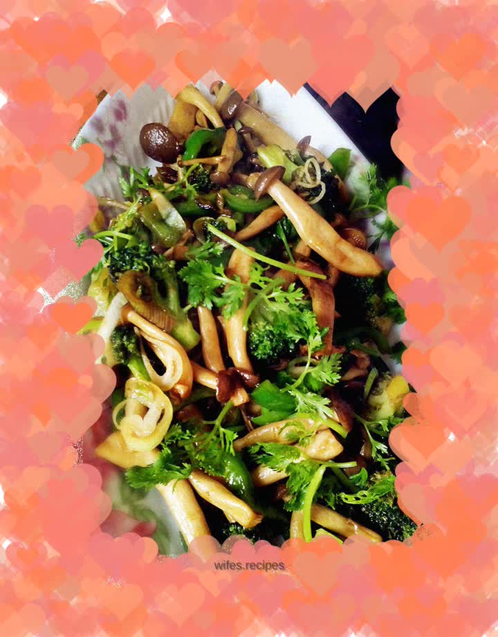 Stir-fried Crab Mushrooms