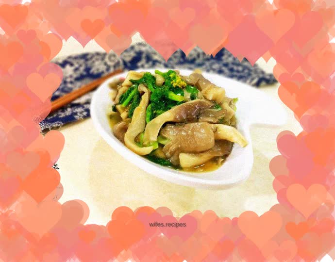 Grilled Mushrooms with Wild Vegetables