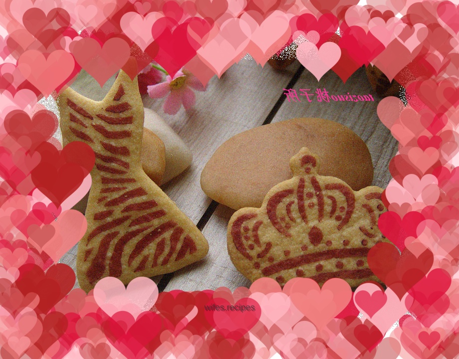 Printed biscuits