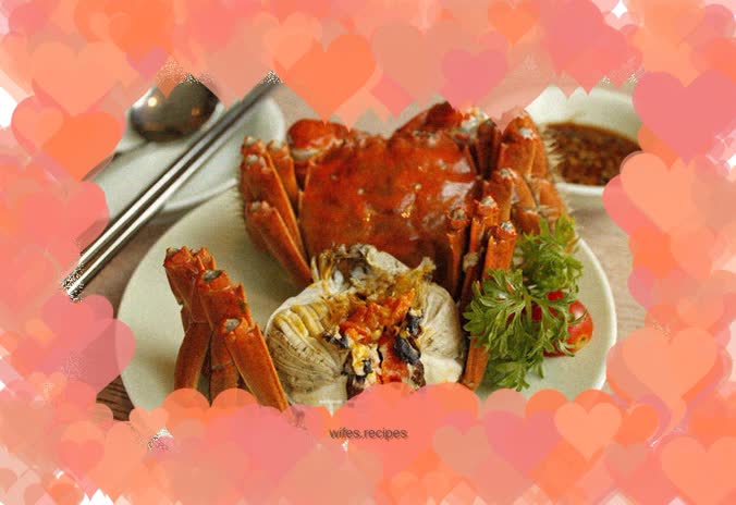 Steamed Yangcheng Lake hairy crabs