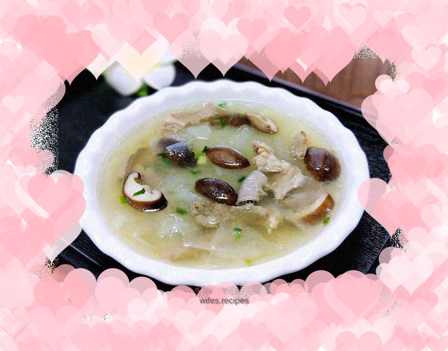 Radish Slices Sanjidi Soup