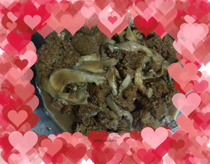 Oyster Mushroom Gluten Twice-cooked Pork