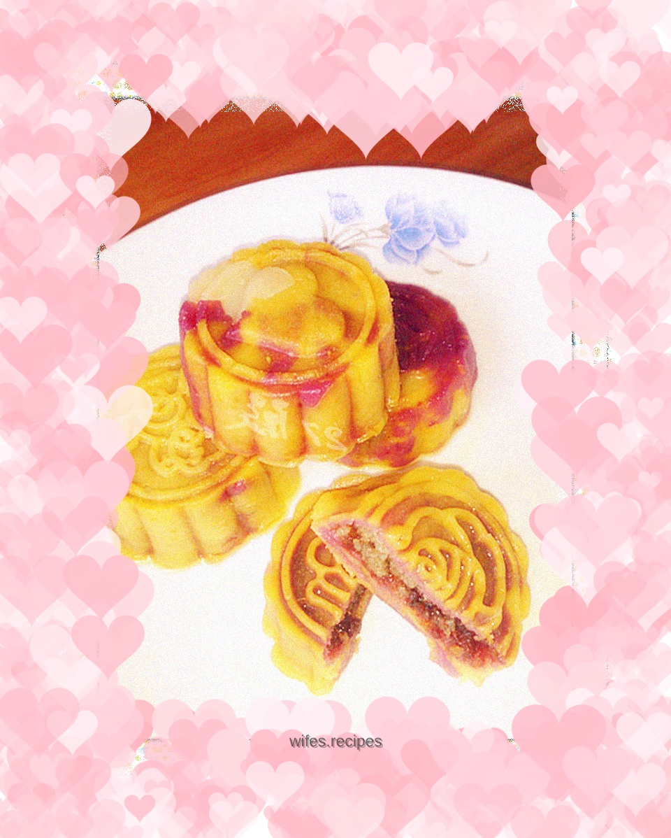 27th Palace’s Cooking Diary - Colorful custard and sesame-filled snowskin mooncakes