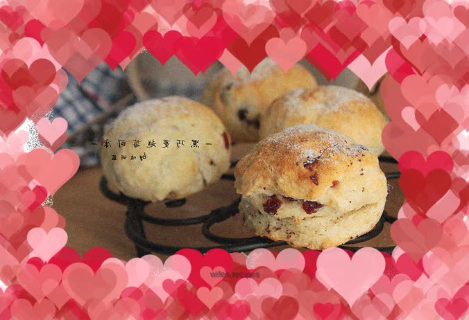 【Cranberry Chocolate Scones】: Everyone can make delicious ones