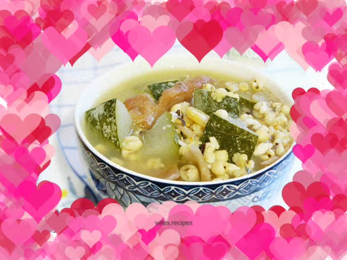 Refreshing and refreshing stewed winter melon