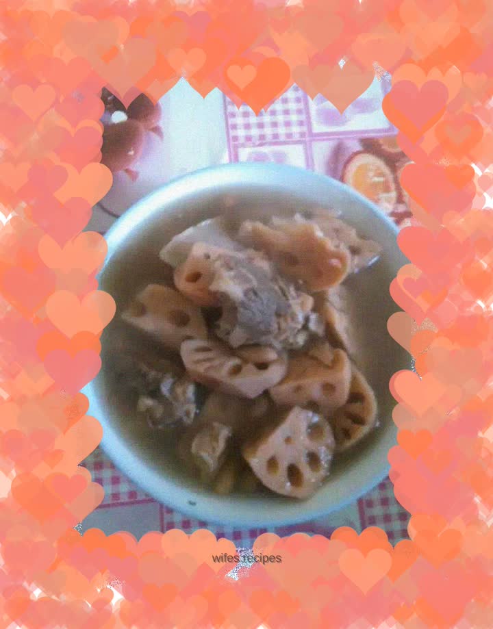 Peanut Lotus Root Bone Soup
