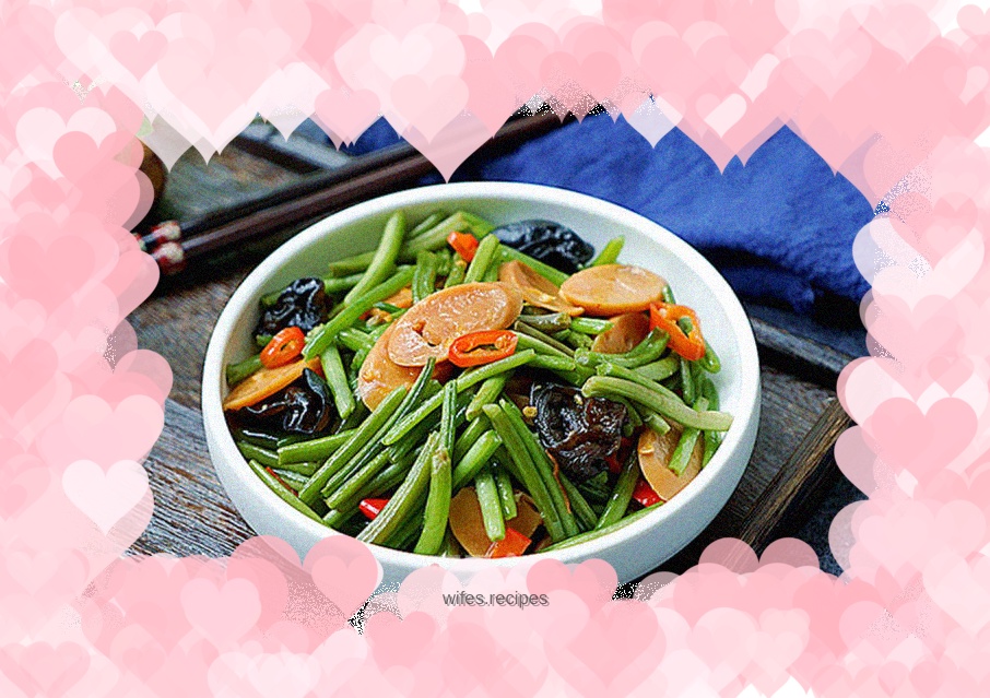 Ham and sweet potato stems