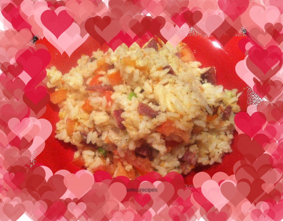 Tomato and egg fried rice