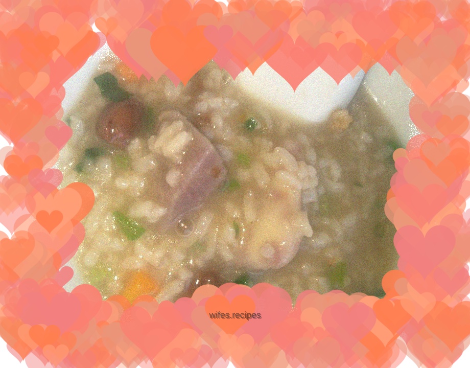 Taro porridge