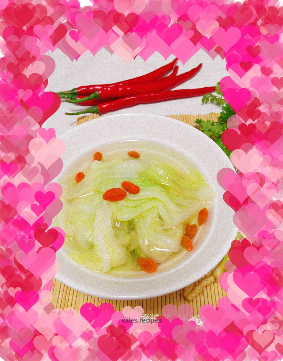 Super weight loss dish: boiled cabbage