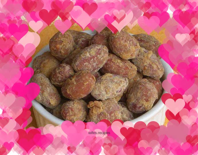 Crispy peanuts