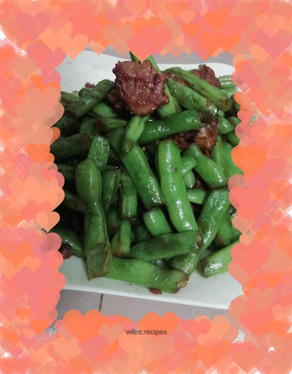Fried green beans