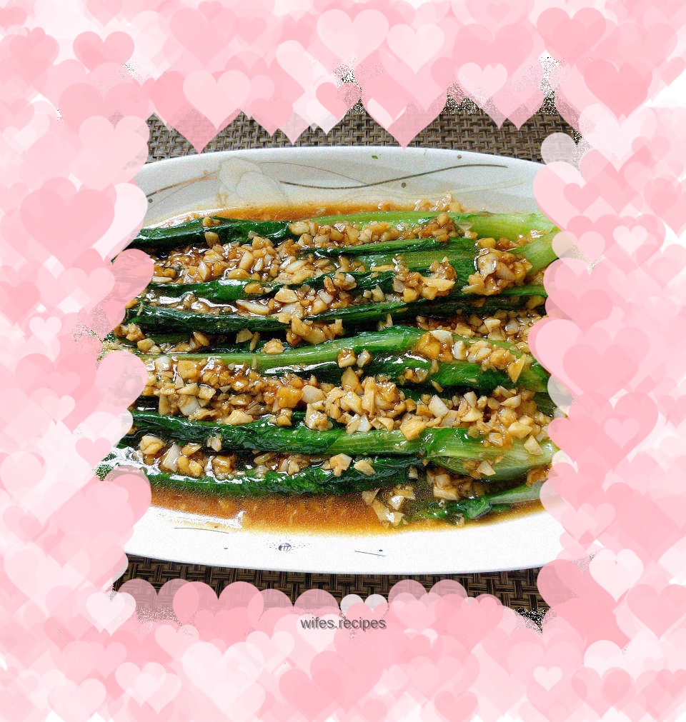 Oyster Sauce Garlic Mai Cai