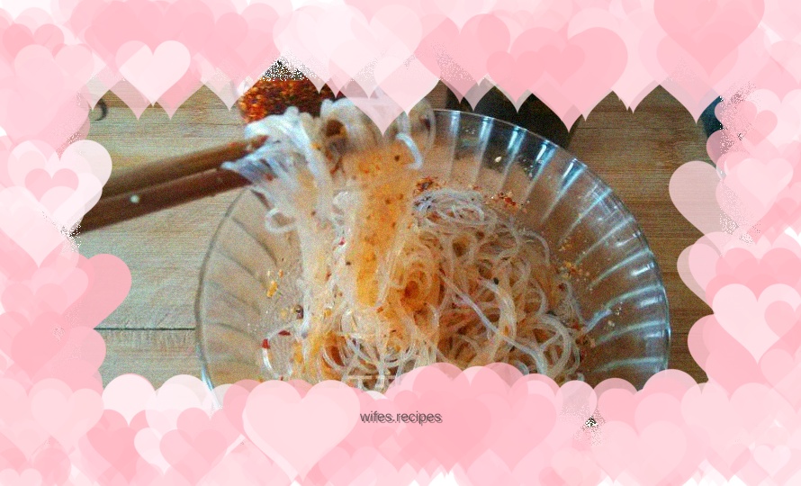 Cold Hot and Sour Noodles