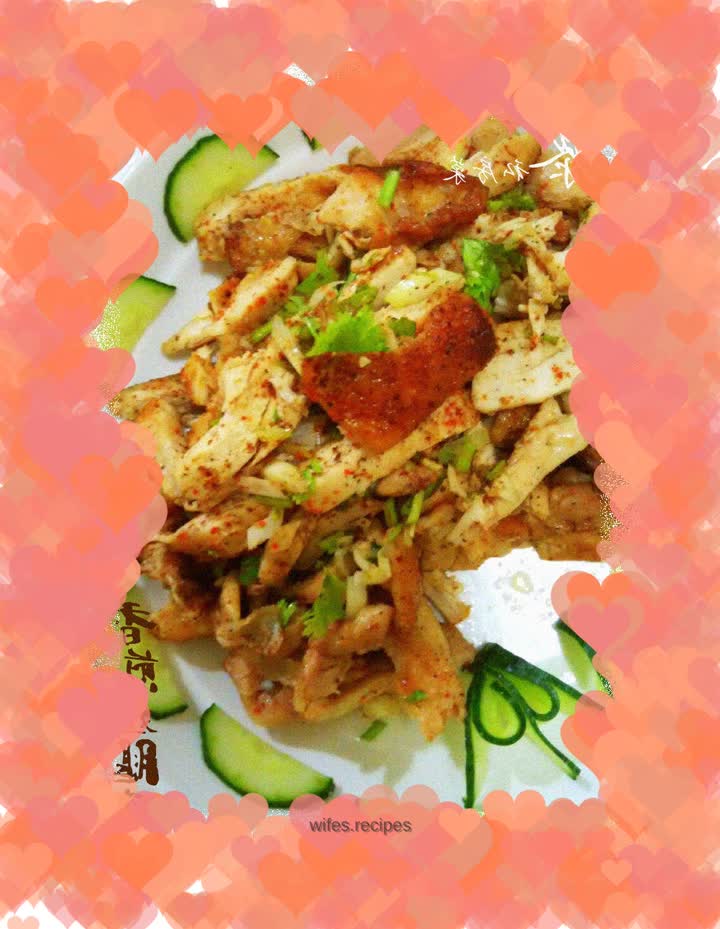 Pan-fried chicken legs