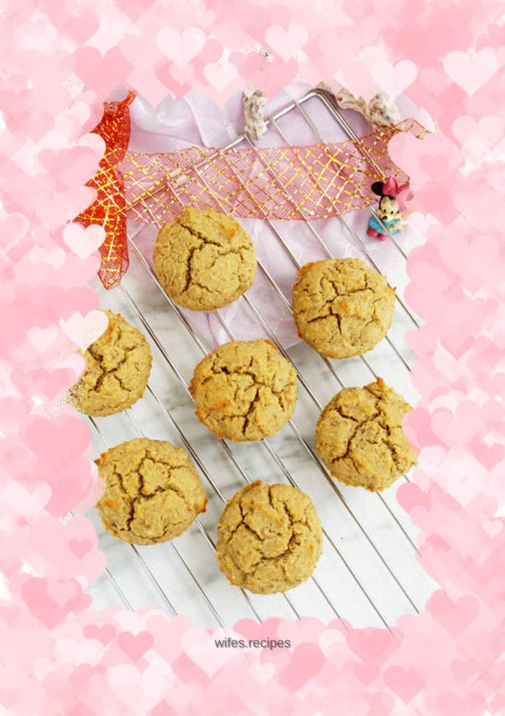 Whole wheat muffin with jackfruit core