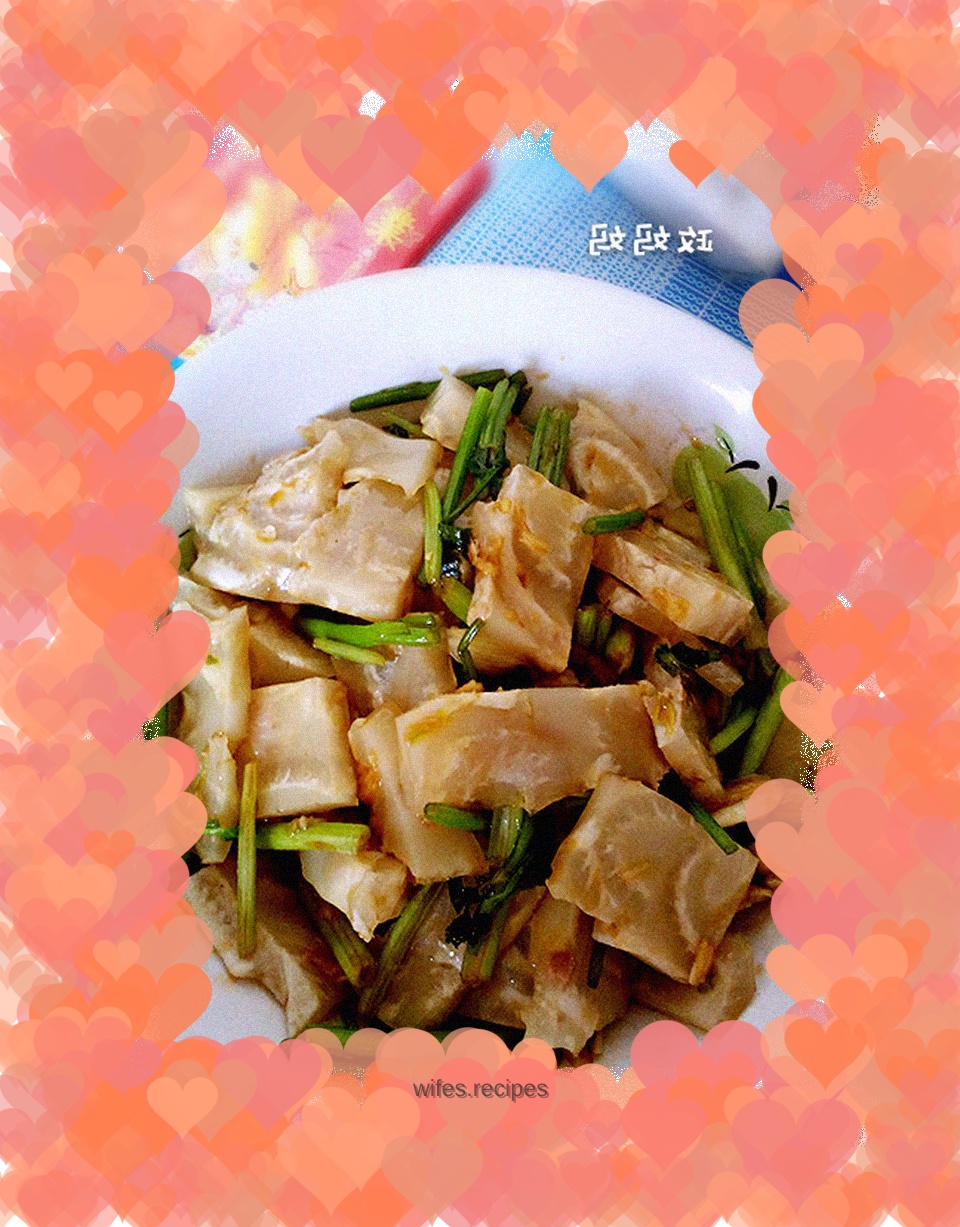 Cold pork skin jelly