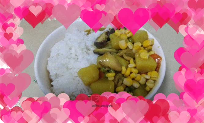 Dinner for two - "Curry Chicken Rice"