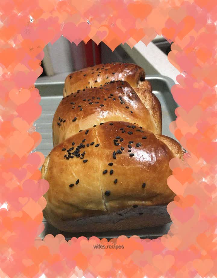 Bean Paste Toast Bread