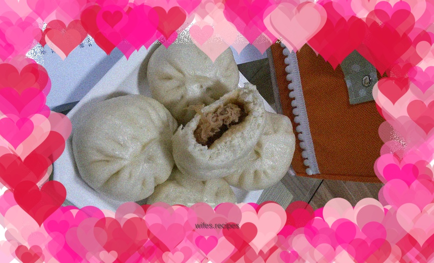 White radish meat buns