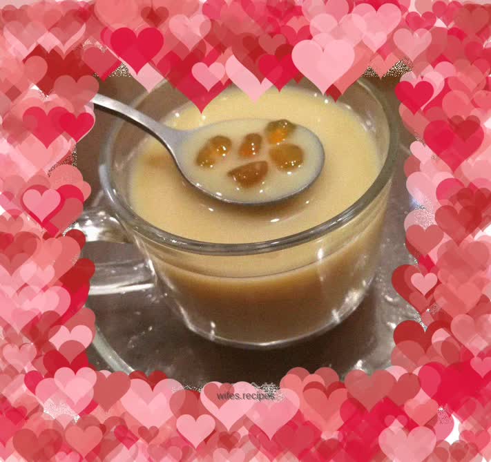 Homemade bubble milk tea